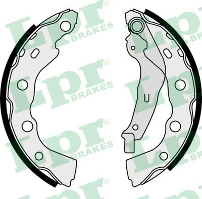 LPR 07990 - Brake Shoe Set autospares.lv