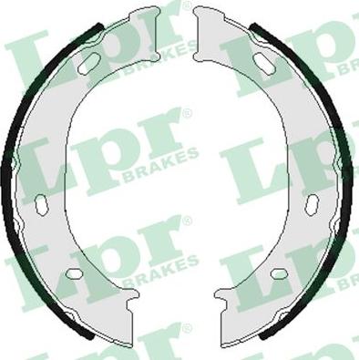 LPR 07960 - Brake Shoe Set, parking brake autospares.lv