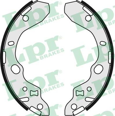 LPR 07910 - Brake Shoe Set autospares.lv