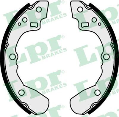 LPR 07440 - Brake Shoe Set autospares.lv