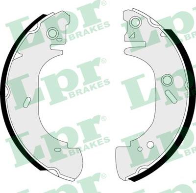 LPR 07400 - Brake Shoe Set autospares.lv