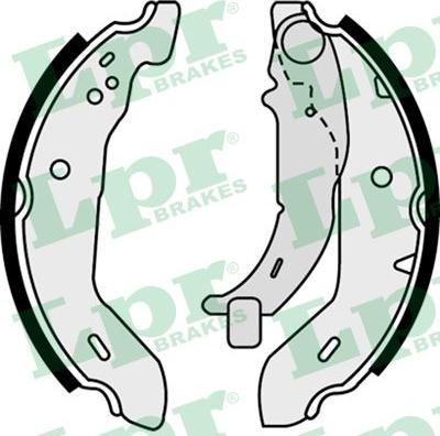 LPR 07480 - Brake Shoe Set autospares.lv