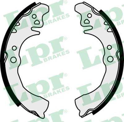 LPR 07650 - Brake Shoe Set autospares.lv