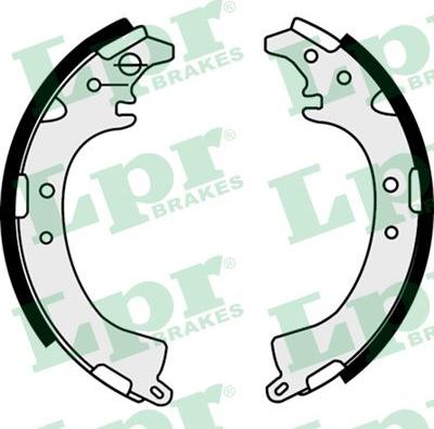 LPR 07660 - Brake Shoe Set autospares.lv