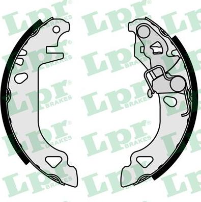 LPR 07070 - Brake Shoe Set autospares.lv