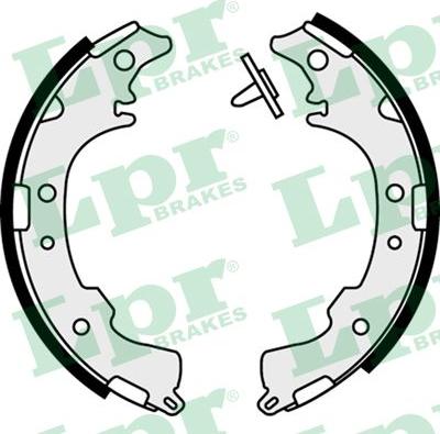 LPR 07840 - Brake Shoe Set autospares.lv