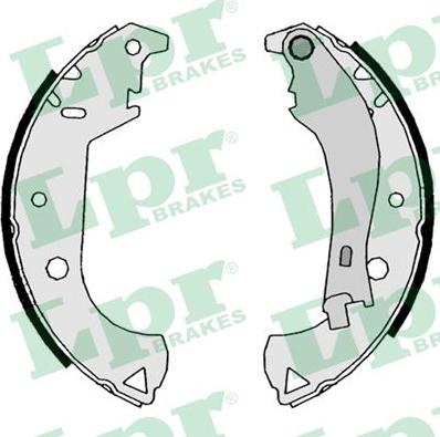 LPR 07810 - Brake Shoe Set autospares.lv