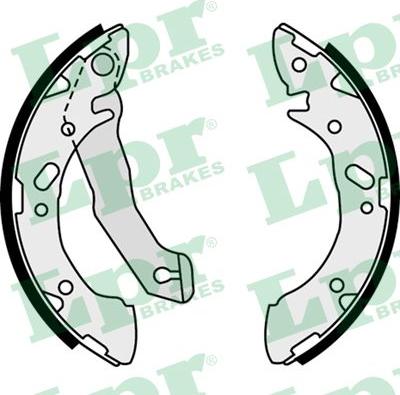 LPR 07870 - Brake Shoe Set autospares.lv