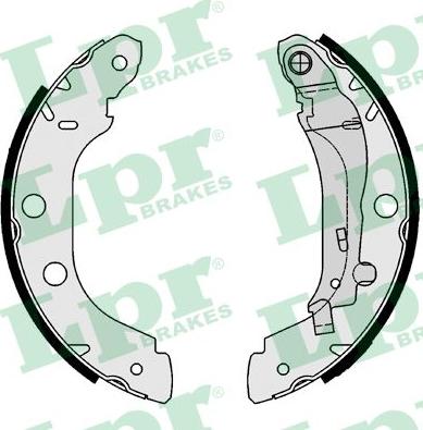 LPR 07340 - Brake Shoe Set autospares.lv