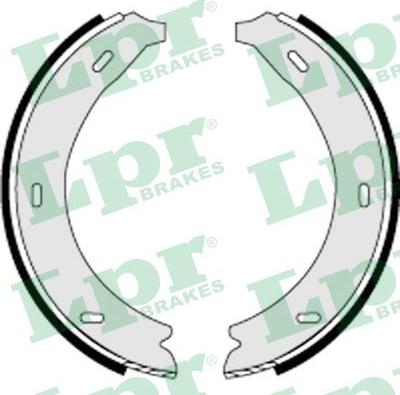 LPR 07320 - Brake Shoe Set, parking brake autospares.lv