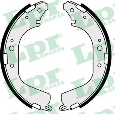 LPR 07780 - Brake Shoe Set autospares.lv