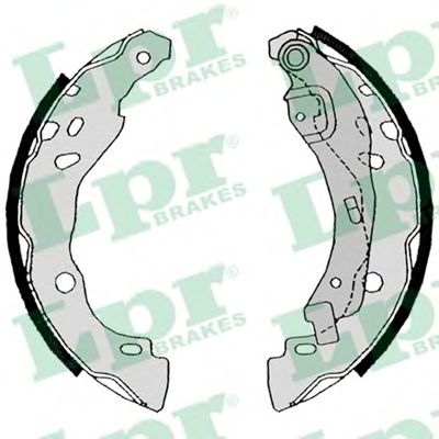 LPR 8630 - Brake Shoe Set autospares.lv