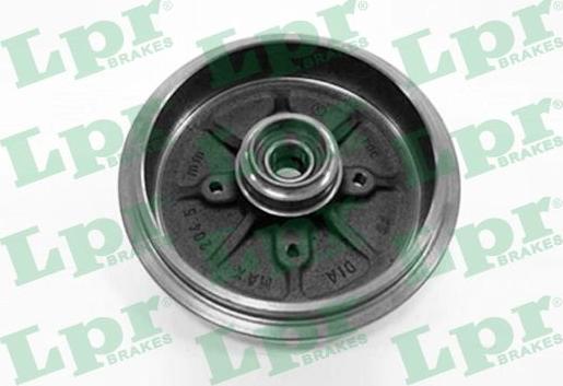 LPR 7D0471C - Brake Drum autospares.lv