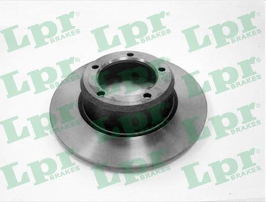 LPR A4151P - Brake Disc autospares.lv