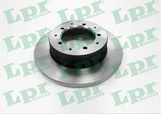 LPR A4161P - Brake Disc autospares.lv