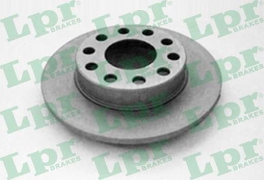 LPR A1007PR - Brake Disc autospares.lv