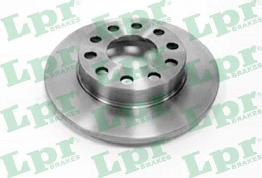 LPR A1007P - Brake Disc autospares.lv