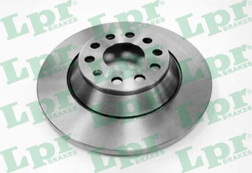 LPR A1015P - Brake Disc autospares.lv