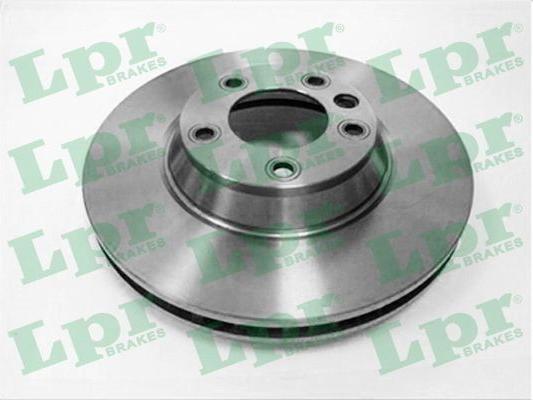 LPR A1016V - Brake Disc autospares.lv