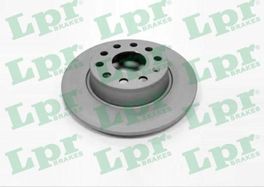LPR A1038PR - Brake Disc autospares.lv
