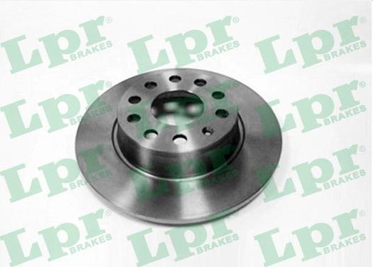 LPR A1038P - Brake Disc autospares.lv