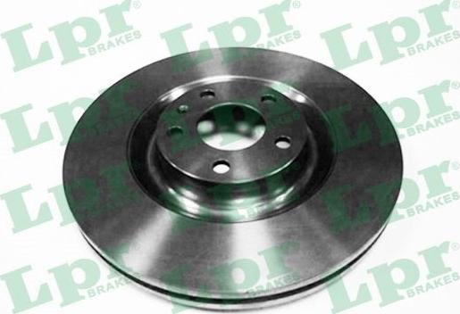 LPR A1021V - Brake Disc autospares.lv