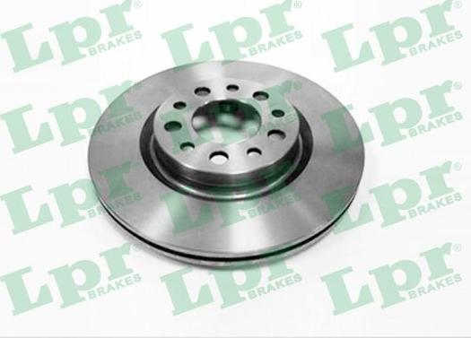 LPR A2005V - Brake Disc autospares.lv