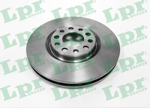 LPR A2010V - Brake Disc autospares.lv