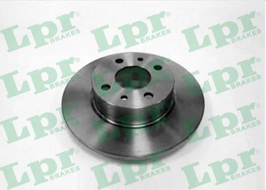 LPR A2161P - Brake Disc autospares.lv