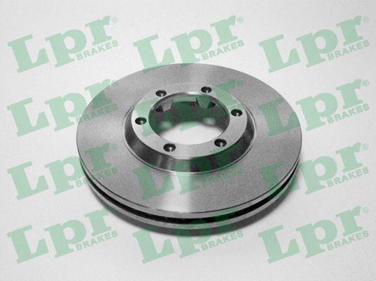 LPR B1001V - Brake Disc autospares.lv