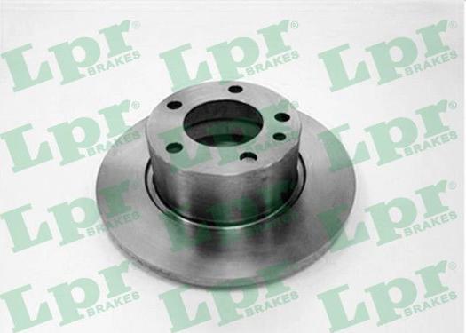 LPR B2091P - Brake Disc autospares.lv