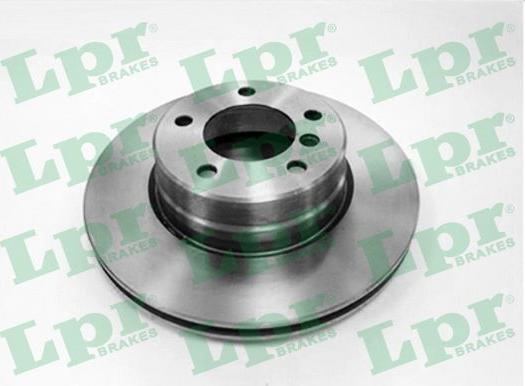 LPR B2010V - Brake Disc autospares.lv