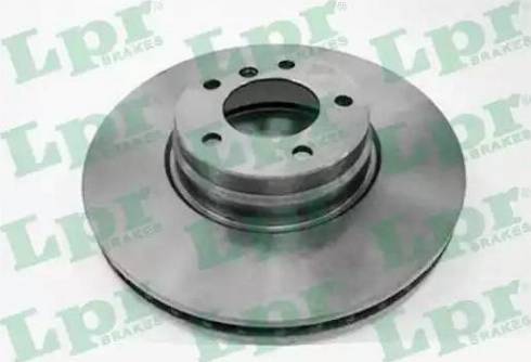 LPR B2035V - Brake Disc autospares.lv