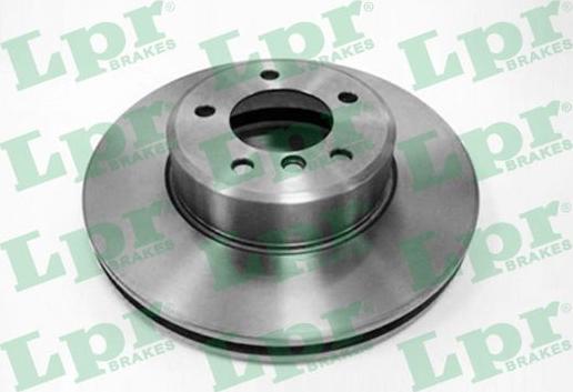 LPR B2037V - Brake Disc autospares.lv