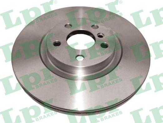 LPR B2079V - Brake Disc autospares.lv