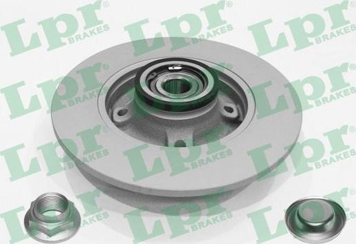 LPR C1005PRCA - Brake Disc autospares.lv