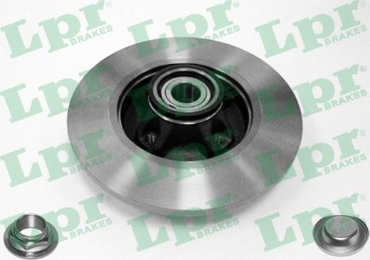 LPR C1015PCA - Brake Disc autospares.lv