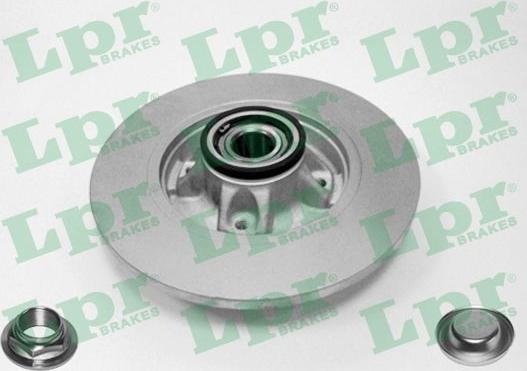 LPR C1015PRCA - Brake Disc autospares.lv