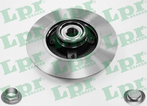 LPR C1013PCA - Brake Disc autospares.lv