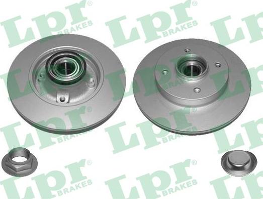 LPR C1013PRCA - Brake Disc autospares.lv