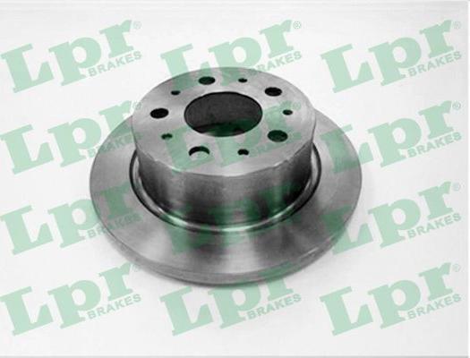 LPR C1039P - Brake Disc autospares.lv