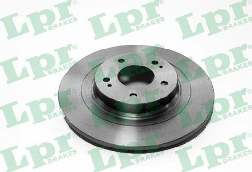 LPR C1025P - Brake Disc autospares.lv