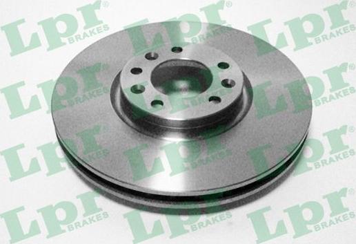 LPR C1027V - Brake Disc autospares.lv