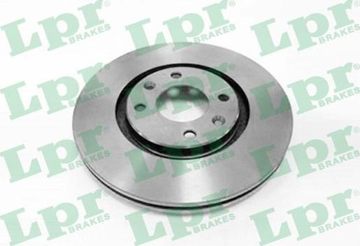 LPR C1261V - Brake Disc autospares.lv