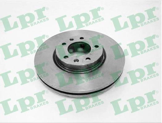 LPR C1281V - Brake Disc autospares.lv