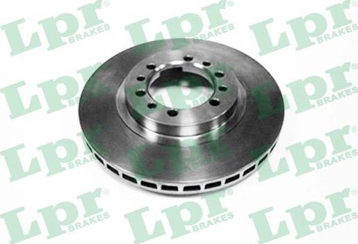 LPR D1411V - Brake Disc autospares.lv