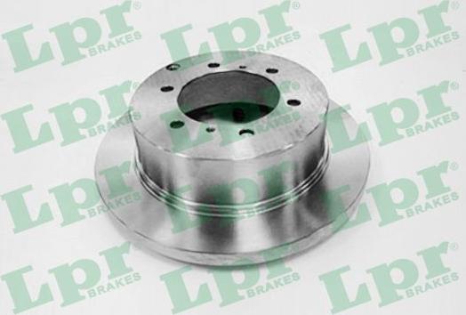 LPR D1331P - Brake Disc autospares.lv