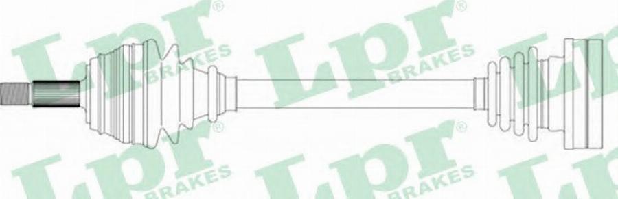 LPR DS51039 - Drive Shaft autospares.lv