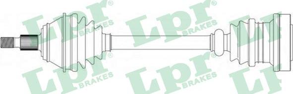 LPR DS51079 - Drive Shaft autospares.lv