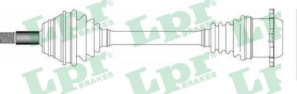 LPR DS51110 - Drive Shaft autospares.lv